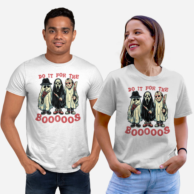 Do It For The Boos-Unisex-Basic-Tee-glitchygorilla