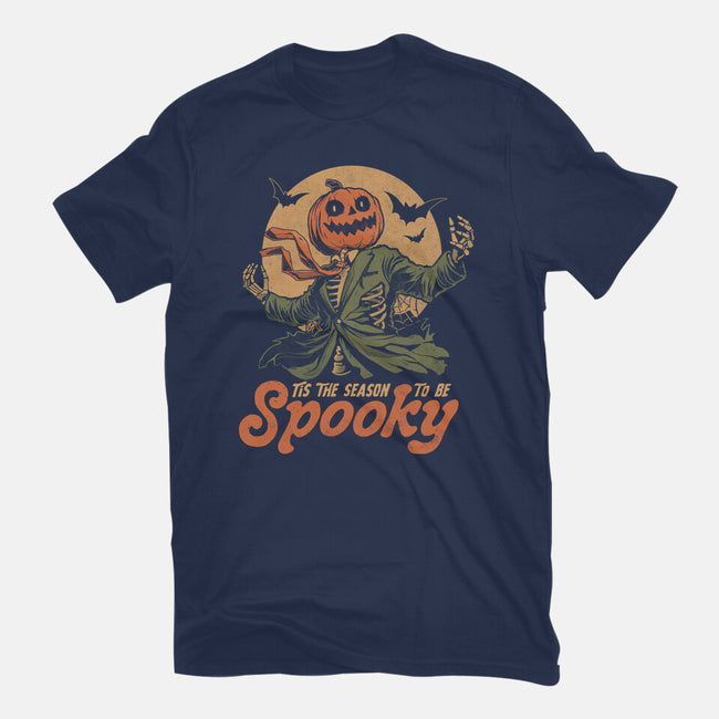 Tis The Season To Be Spooky-Womens-Fitted-Tee-eduely