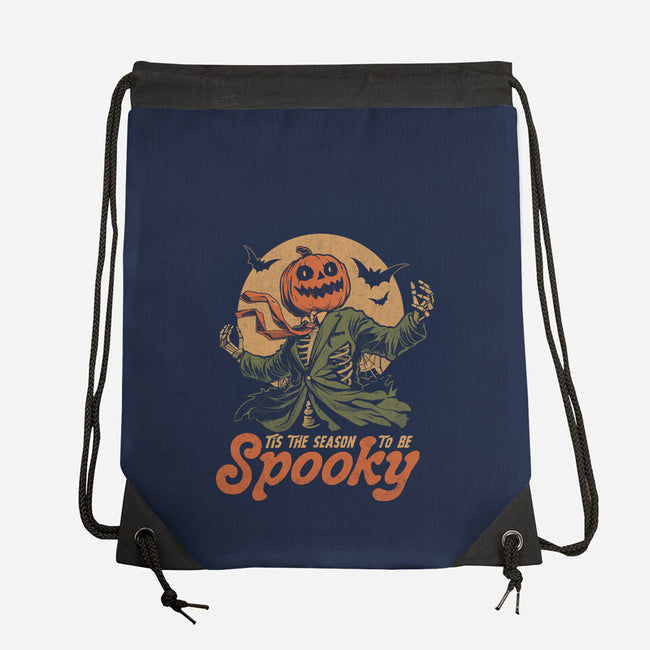 Tis The Season To Be Spooky-None-Drawstring-Bag-eduely