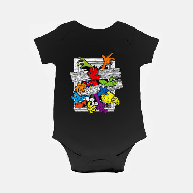 Cartoons Attack-Baby-Basic-Onesie-OPIPPI