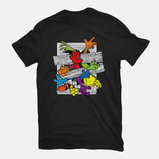 Cartoons Attack-Mens-Heavyweight-Tee-OPIPPI