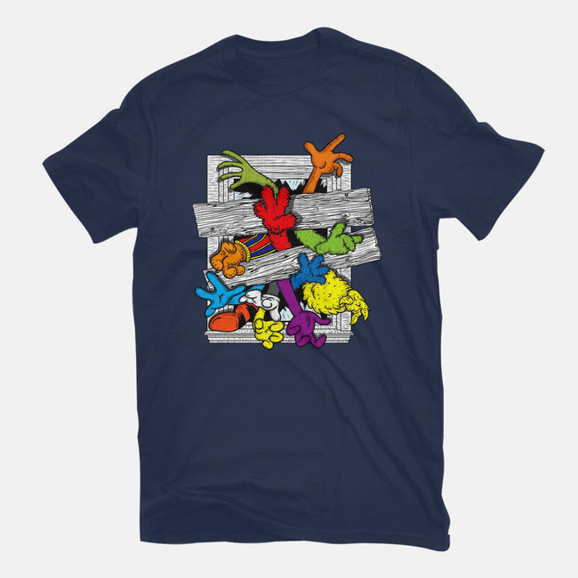 Cartoons Attack-Mens-Premium-Tee-OPIPPI