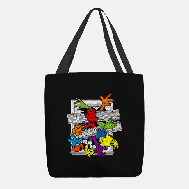 Cartoons Attack-None-Basic Tote-Bag-OPIPPI