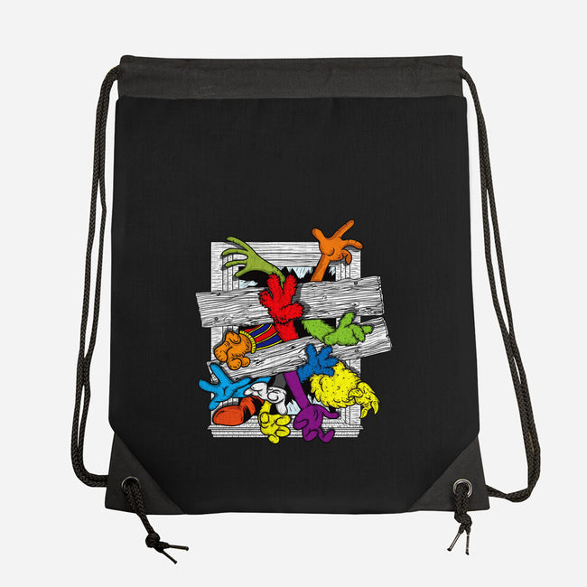 Cartoons Attack-None-Drawstring-Bag-OPIPPI