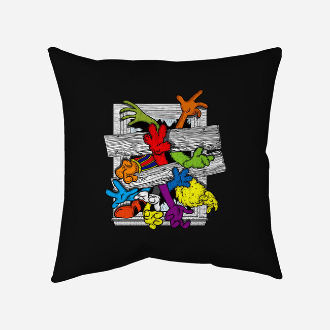 Cartoons Attack-None-Removable Cover w Insert-Throw Pillow-OPIPPI