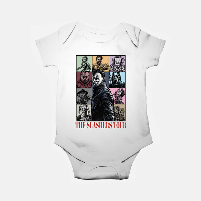 The Slashers Tour-Baby-Basic-Onesie-zascanauta