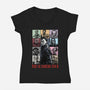 The Slashers Tour-Womens-V-Neck-Tee-zascanauta