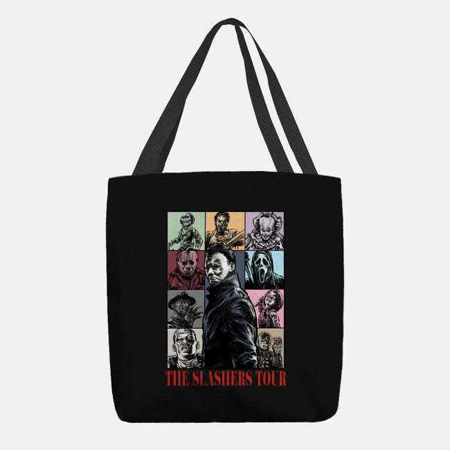 The Slashers Tour-None-Basic Tote-Bag-zascanauta