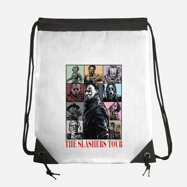 The Slashers Tour-None-Drawstring-Bag-zascanauta