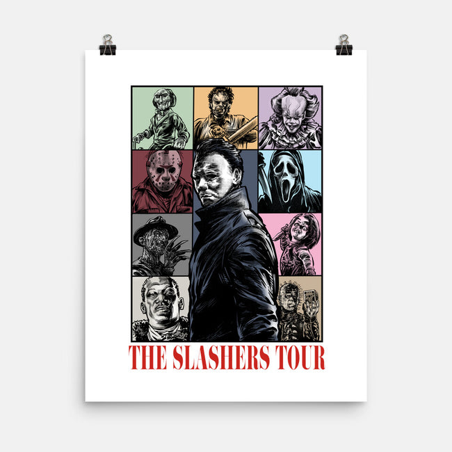 The Slashers Tour-None-Matte-Poster-zascanauta