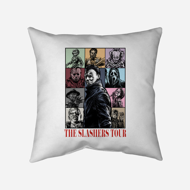 The Slashers Tour-None-Removable Cover w Insert-Throw Pillow-zascanauta