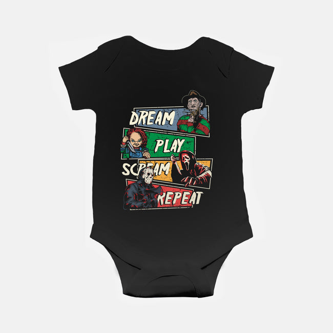 Dream Play Scream-Baby-Basic-Onesie-turborat14