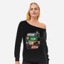 Dream Play Scream-Womens-Off Shoulder-Sweatshirt-turborat14