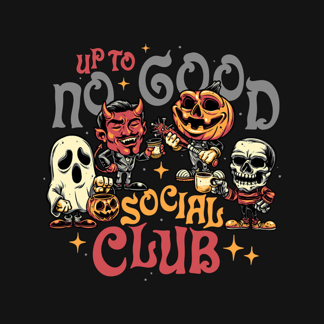 Up To No Good Social Club-None-Stretched-Canvas-glitchygorilla