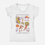 Delicious In Dungeon-Womens-V-Neck-Tee-yumie