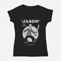 The Slasher-Womens-V-Neck-Tee-pigboom