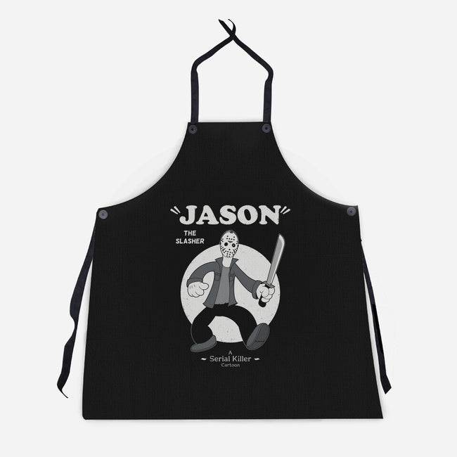 The Slasher-Unisex-Kitchen-Apron-pigboom