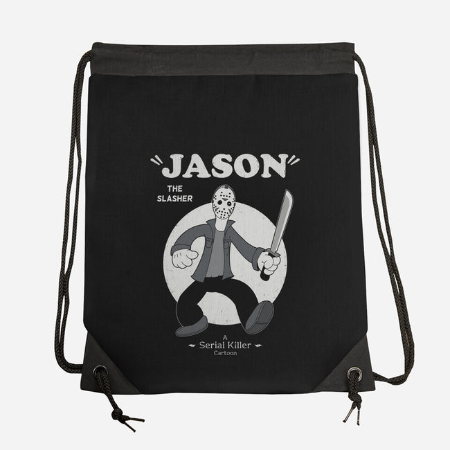 The Slasher-None-Drawstring-Bag-pigboom