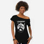 The Slasher-Womens-Off Shoulder-Tee-pigboom