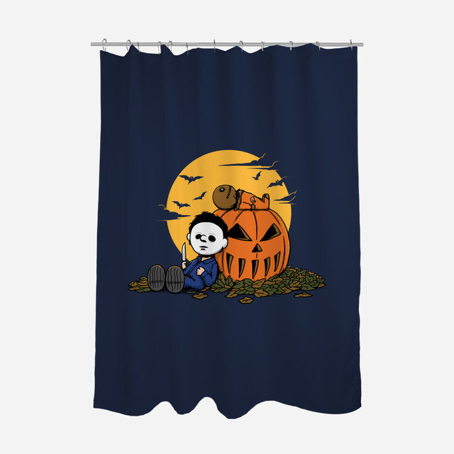 Halloweenuts-None-Polyester-Shower Curtain-pigboom