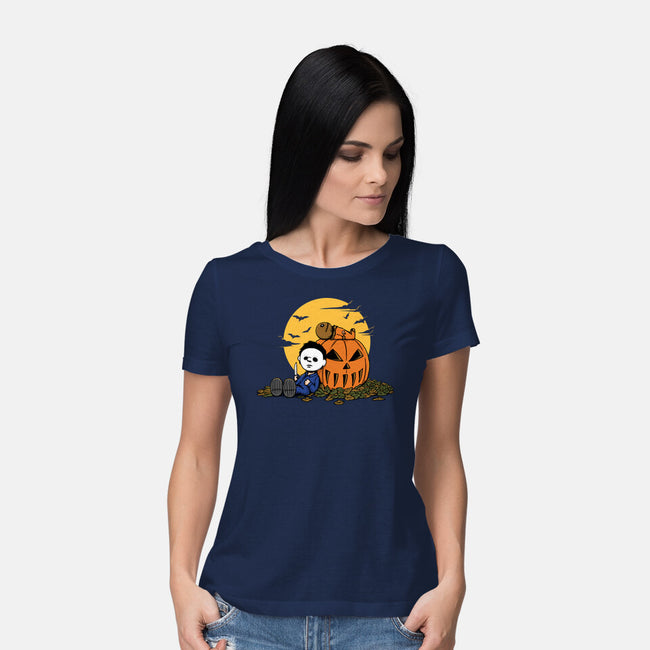 Halloweenuts-Womens-Basic-Tee-pigboom