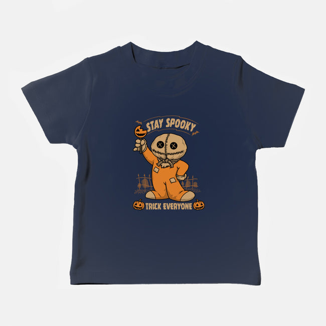 Stay Spooky Trick Everyone-Baby-Basic-Tee-pigboom