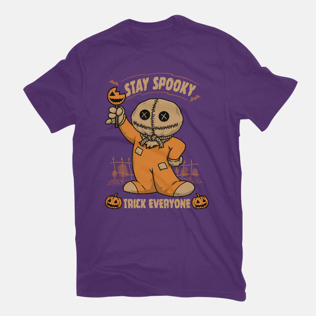 Stay Spooky Trick Everyone-Mens-Basic-Tee-pigboom