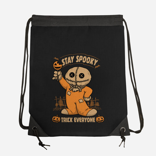 Stay Spooky Trick Everyone-None-Drawstring-Bag-pigboom