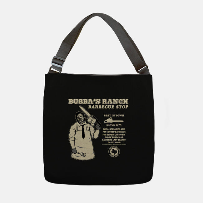 Texas BBQ Stop-None-Adjustable Tote-Bag-pigboom