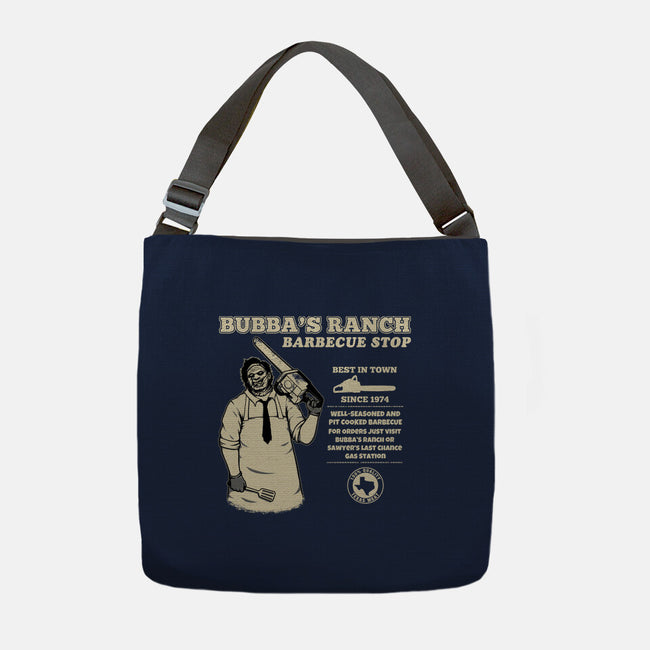 Texas BBQ Stop-None-Adjustable Tote-Bag-pigboom