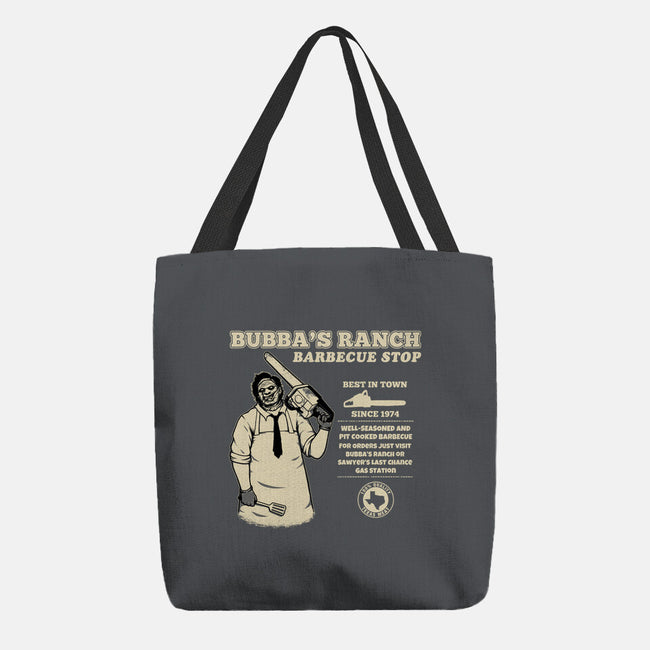 Texas BBQ Stop-None-Basic Tote-Bag-pigboom