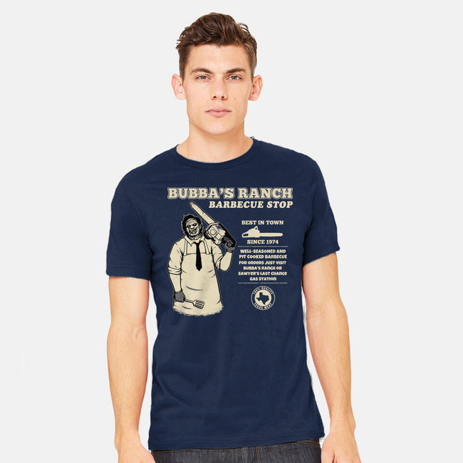 Texas BBQ Stop-Mens-Heavyweight-Tee-pigboom