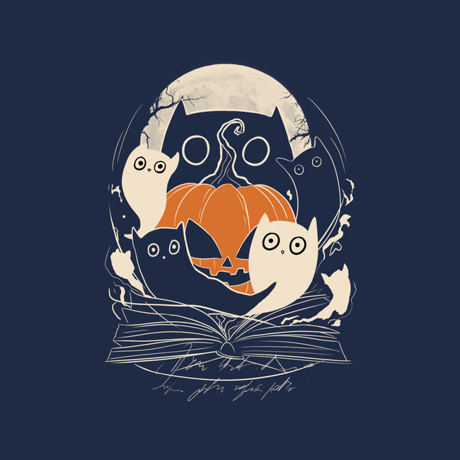 Ghostly Cats-Unisex-Basic-Tank-fanfabio