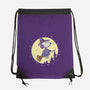 To The Moon And Back-None-Drawstring-Bag-Xentee