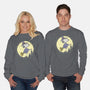 To The Moon And Back-Unisex-Crew Neck-Sweatshirt-Xentee