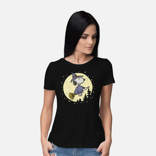 To The Moon And Back-Womens-Basic-Tee-Xentee