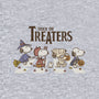 Trick Or Treat Road-Womens-Off Shoulder-Tee-Xentee