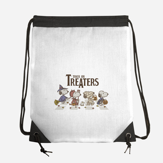 Trick Or Treat Road-None-Drawstring-Bag-Xentee