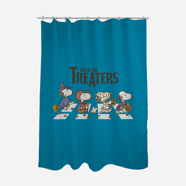 Trick Or Treat Road-None-Polyester-Shower Curtain-Xentee