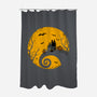 Heelers Before Christmas-None-Polyester-Shower Curtain-retrodivision