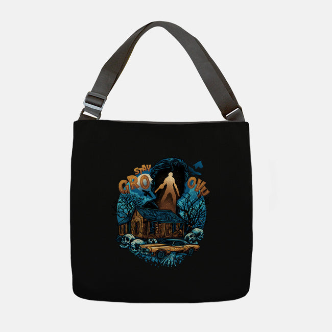 Spooky And Groovy-None-Adjustable Tote-Bag-glitchygorilla