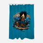 Spooky And Groovy-None-Polyester-Shower Curtain-glitchygorilla