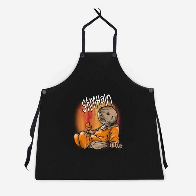 Sam's Issues-Unisex-Kitchen-Apron-joerawks