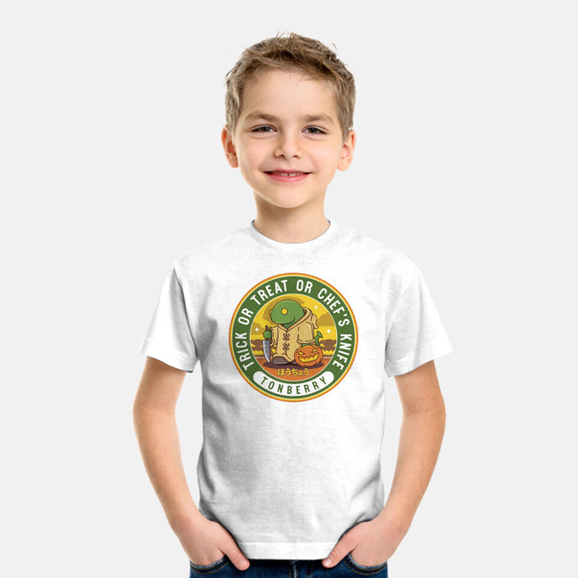 Tonberry Halloween Emblem-Youth-Basic-Tee-LAGELANTEE