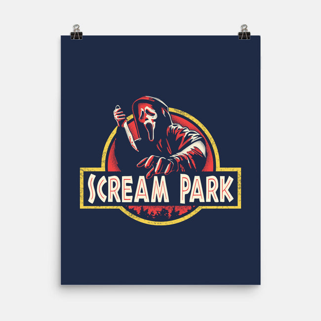 Scream Park-None-Matte-Poster-turborat14