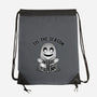 Ghosting Season-None-Drawstring-Bag-Whimsical Thinker