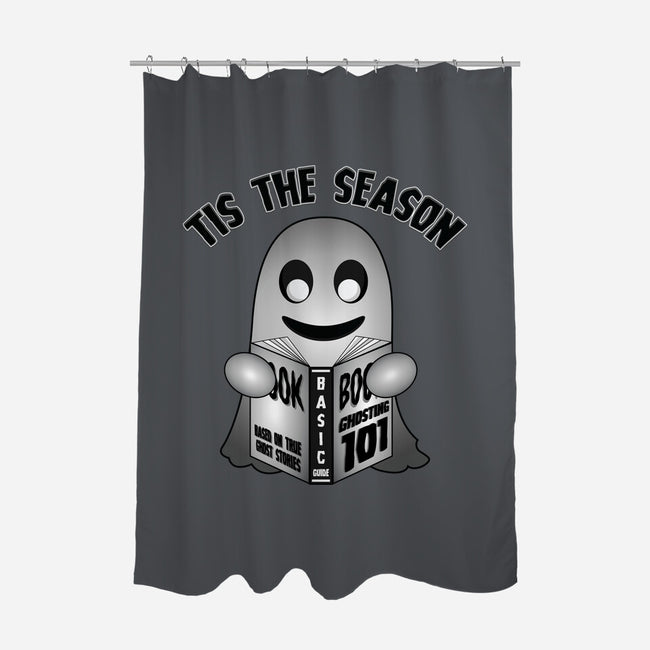 Ghosting Season-None-Polyester-Shower Curtain-Whimsical Thinker