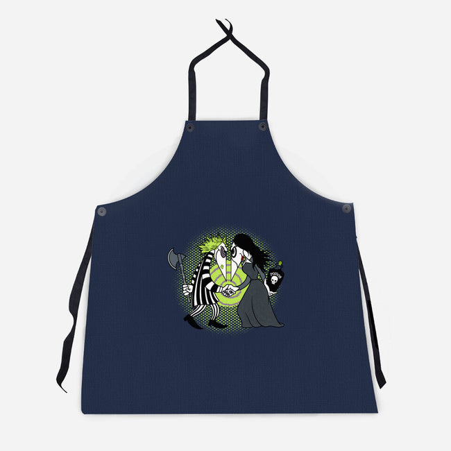 Grave Robber Vs Witch-Unisex-Kitchen-Apron-SeamusAran