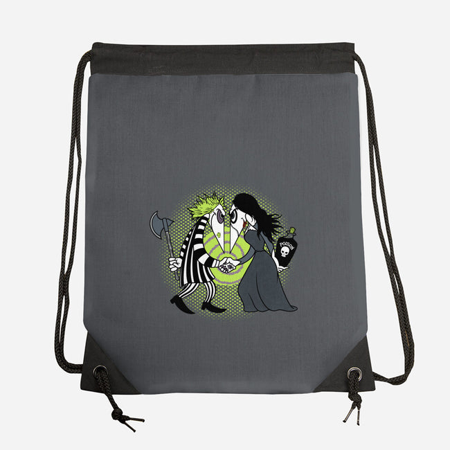 Grave Robber Vs Witch-None-Drawstring-Bag-SeamusAran