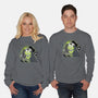 Grave Robber Vs Witch-Unisex-Crew Neck-Sweatshirt-SeamusAran